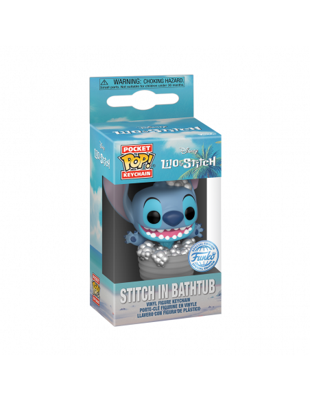 Disney: Funko Pop! Keychain - Stitch in bathtub