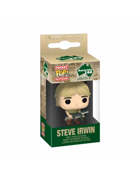 Crocodile Hunter: Funko Pop! Keychain - Steve Irwin