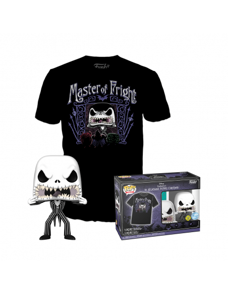 Disney: Funko Mini Pop! and Tee - Jack Skellington (Tg. M)