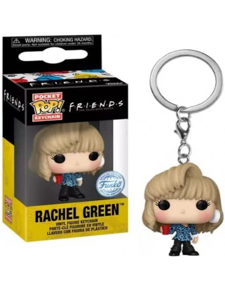 Friends: Funko Pop! Keychain - 80's Hair Rachel