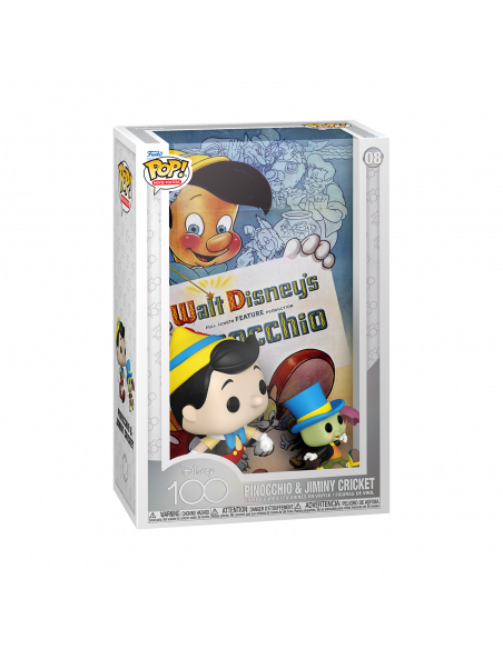 Disney: Funko Pop! Movie Poster - 100Th Anniversary - Pinocchio