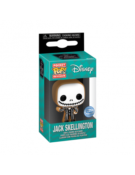 Disney: Funko Pop! Keychain - The Nightmare Before Christmas - Jack (Gingerbread)