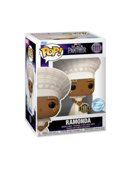 Marvel: Funko Pop! - Black Panther Legacy- Ramonda (Latam Exclusive Verion)