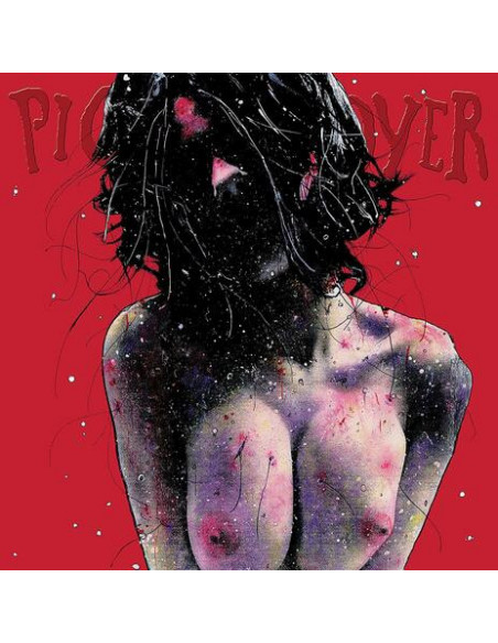 Pig Destroyer - Terrifyer - Magenta With Black Splatter