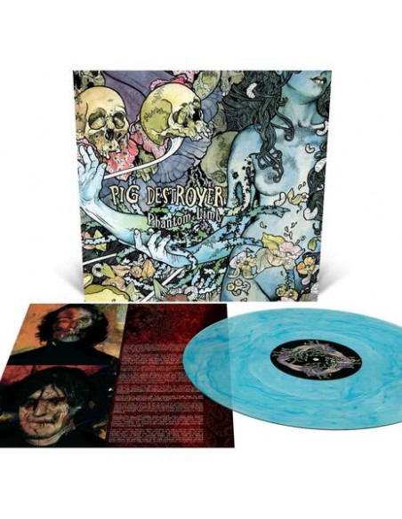 Pig Destroyer - Phantom Limb - Clear W/Blue Marble Vinyl