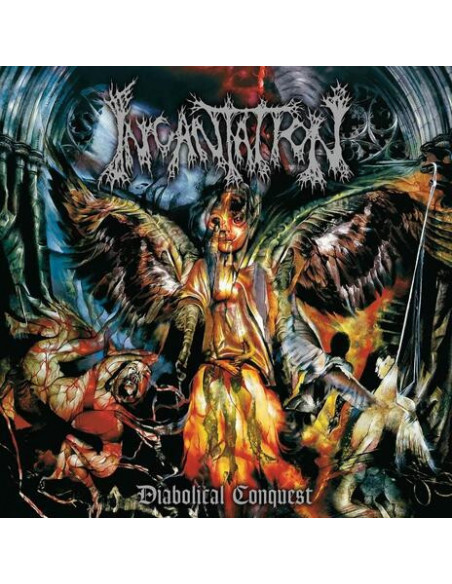 Incantation - Diabolical Conquest - Aqua Blue Vinyl