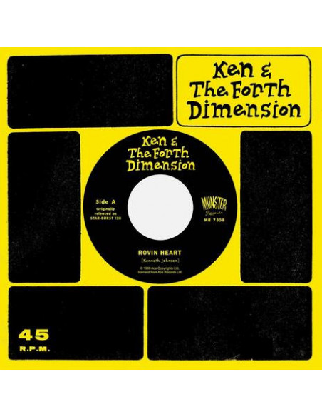Ken and The Forth Dimension - Rovin Heart, See If I Care (7p)