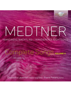 Ekaterina Levental, Mezzo-Soprano Frank Peters, Piano. - Complete Songs Vol.4 - (CD)