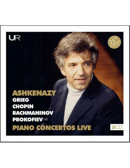 Ashkenazy Vladimir Pf - Piano Concertos Live - (CD)