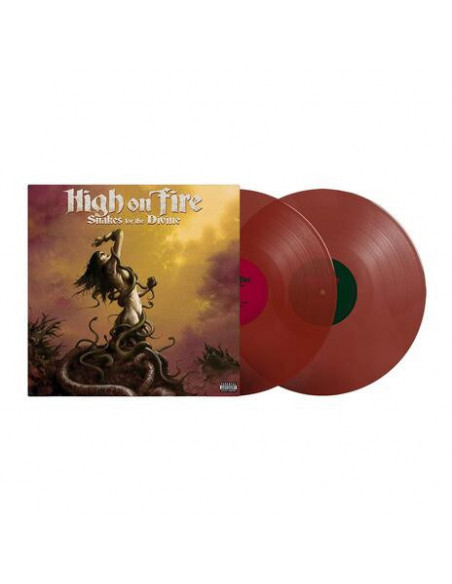 High On Fire - Snakes For The Divine - Translucent Ruby