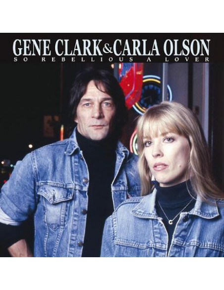 Clark, Gene and Carla - So Rebellious A Lover - Blue Vinyl