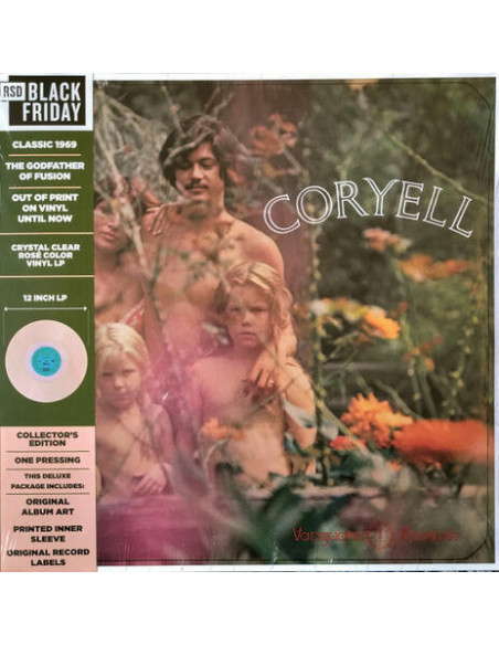 Coryell Larry - Coryell (Vinyl Crystal Clear Rose Wine Limited Edt.) (Black Friday 2022)