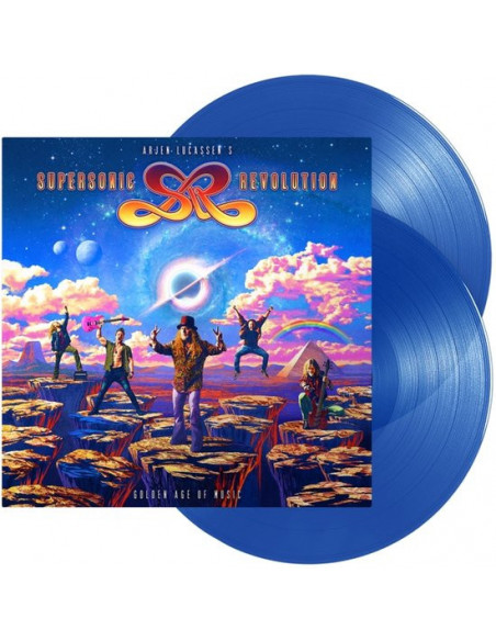 Arjen Lucassen'S Sup - Golden Age Of Music (2Lp Transparent Blu)