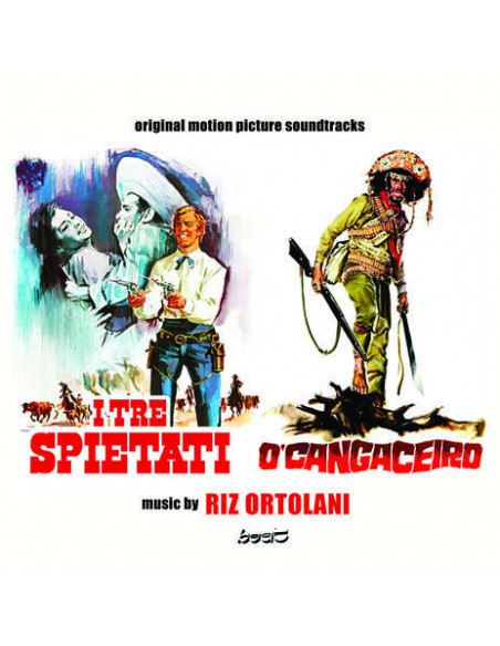 Ortolani, Riz - I 3 Spietati - Requiescant - O Cangaceir - (CD)