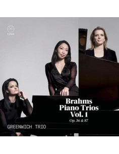 Johannes Brahms - Piano Trios Vol. 1 - Op. 36 & 87 - (CD)