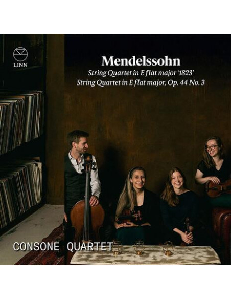Felix Mendelssohn - String Quartet In E Flat Major- Op. 44 - (CD)