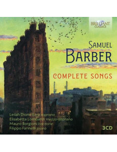 Leilah Dione Ezra, Soprano Elisabetta Lombardi, Mezzo-Soprano Mauro Borgioni, - Complete Songs - (CD)