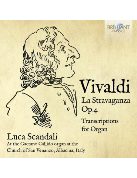 Chrsitopher Guild - La Stravaganza Op.4 - Transcriptions For Organ - (CD)