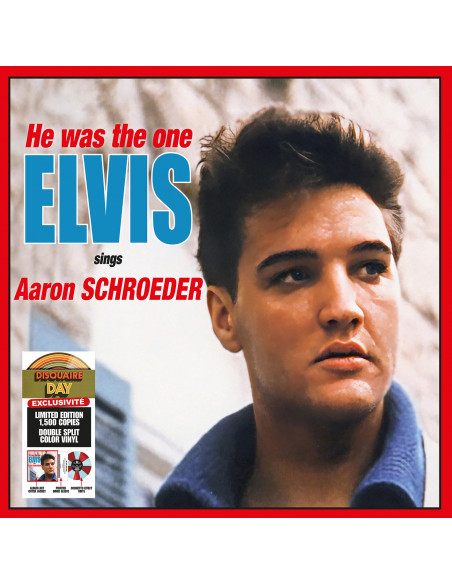 Presley Elvis - He Was The One (Elvis Sings Aaron Schroeder) (Vinyl Cornetto Effect Red and Blue L