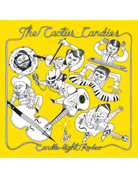 The Cactus Candies - The Cactus Candies-Candle Light Rodeo Lp