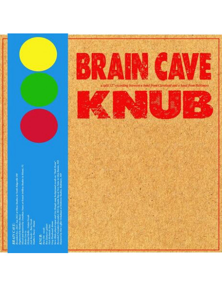 Brain Cave and Knub - Split 12 Inch