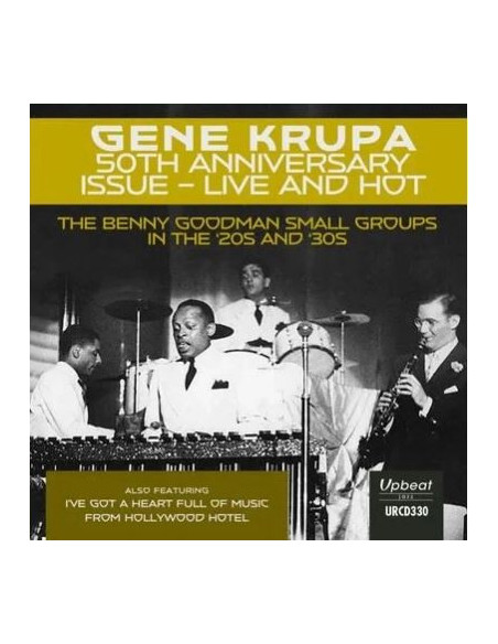 Goodman Benny Small Groups Gene Krupa - 50Th Anniversary Issue Live And Hot - (CD)