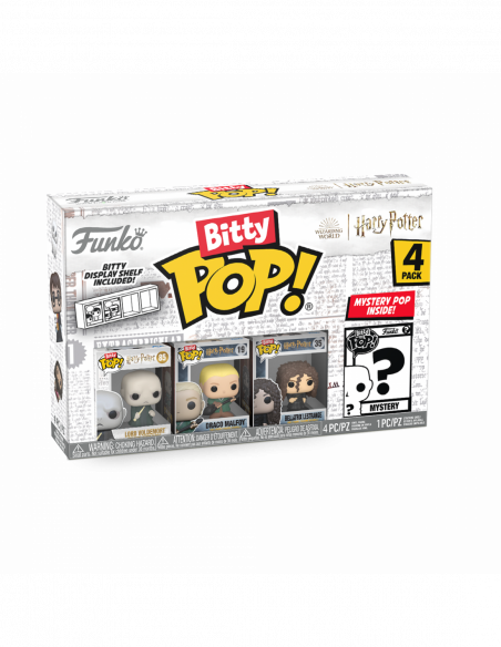 Harry Potter: Funko Bitty POP 4 Packs - Voldemort