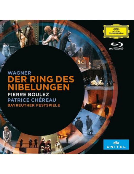 Boulez Pierre Chor and Orchester Der Bayreuther Festspiele - L'Anello Del Nibelungo (Remaster In Hd, Box 5 Blu-ray)