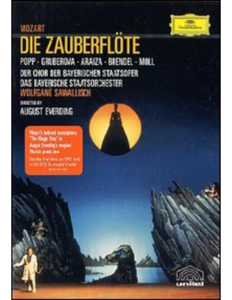 Sawallisch, Moll( Basso), Gruberova, Popp - Il Flauto Magico K620 (Die Zauberflote, K620) (Dvd)