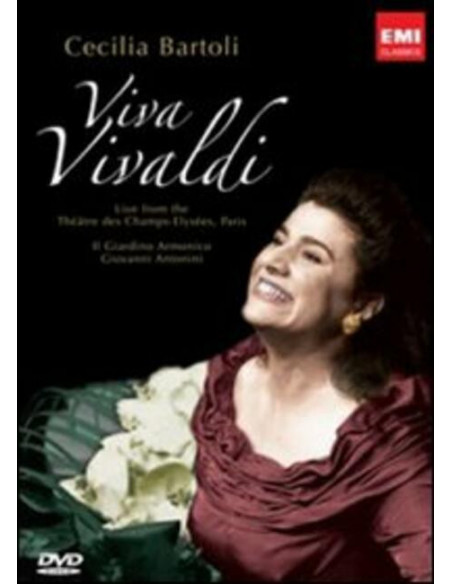 Bartoli Cecilia, G. Antonini, Il Giardino Armonico - Cecilia Bartoli: Viva Vivaldi  (Dvd)