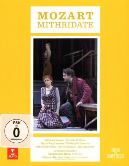Le Concert DAstree, Emmanuelle Haim - Mitridate, Re Di Ponto, K87 (Opera Completa) (Dvd)