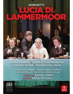 Diana Damrau, Charles Castronovo - Lucia Di Lammermoor (Opera Completa) (Dvd)