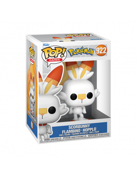 Pokemon: Funko Pop! Games: Scorbunny (Emea)