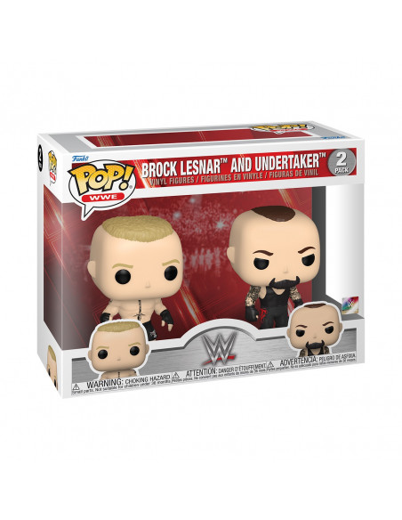 Funko: Pop! 2-Pack - Under Embargo Brock Lesnar and Undertaker