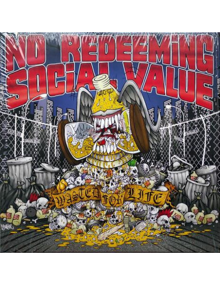 No Redeeming Social - Wasted For Life Picturedisc