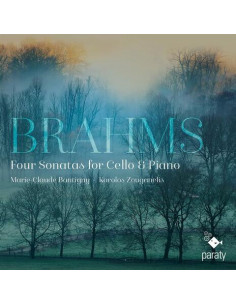 Johannes Brahms - Four Sonatas For Cello andPiano - (CD)