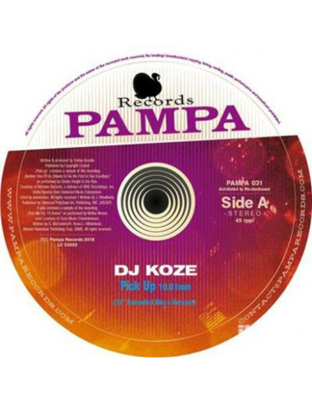 Koze Dj - Pick Up