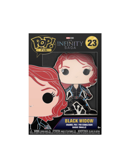 Marvel: Funko Pop! Pins - Black Widow (Enamel Pin / Spilla Smaltata)