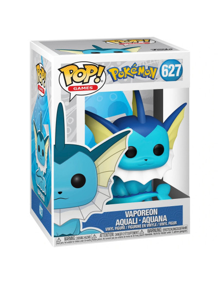 Pokemon: Funko Pop! Games - Vaporeon (Vinyl Figure 627) Funko 63697