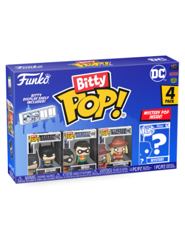 Dc Comics: Funko Bitty POP -  Batman 4PK