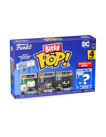 Dc Comics: Funko Bitty POP - The Joker 4PK