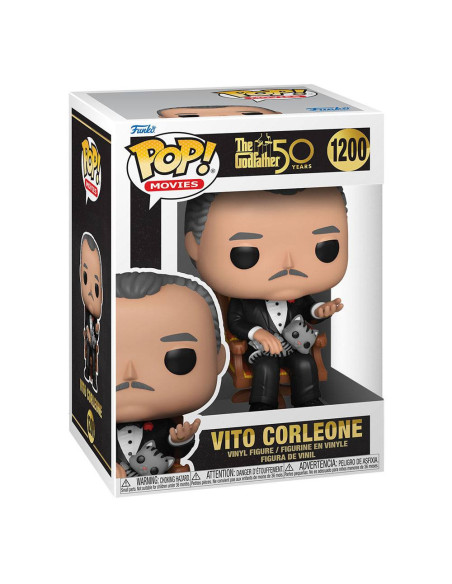 Godfather (The): Funko Pop! Movies - The Godfather 50Th - Vito Corleone (Vinyl Figure 1200)