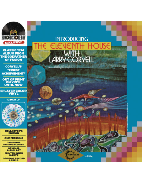 Coryell Larry - Introducing The Eleventh House (Vinyl Clear,Blue and Purple Ltd.) (Rsd 2023)