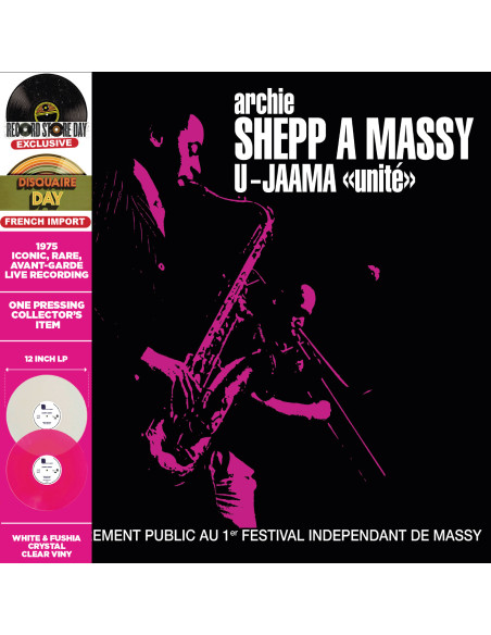 Archie Shepp - A Massy (Vinyl Clear Pink and White Limited Edt.) (Rsd 2023)