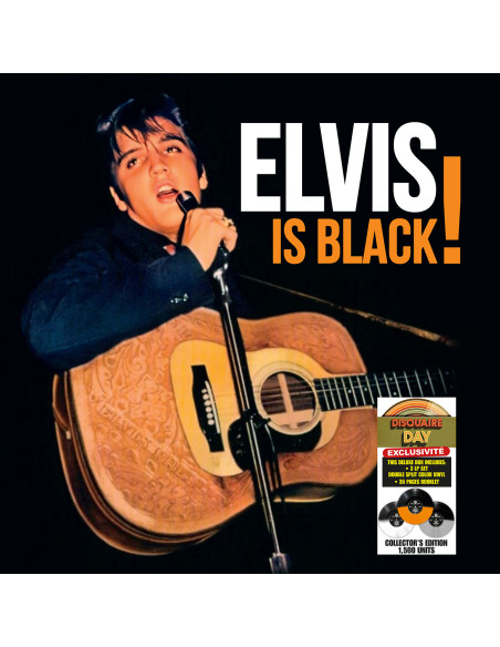 Presley Elvis - Elvis Is Black (Vinyl Effect Orange, Silver and White,Black Ltd.) (Rsd 2023)