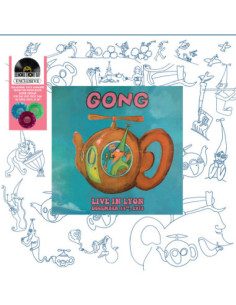 Gong - Live In Lyon 1972 (Vinyl Clear,Red,Orange and Blue Splatter Limited Edt.) (Rsd 2023)