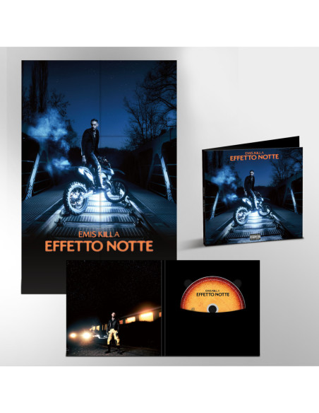 Emis Killa - Effetto Notte Cd Jukebox Pack + Poster - (CD)