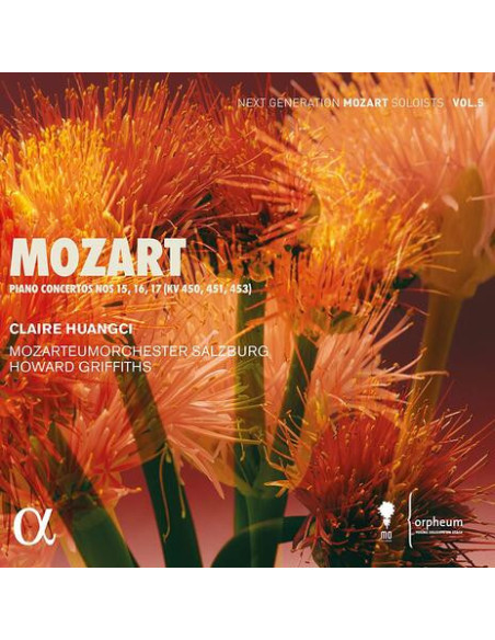 Claire Huangci, Moza - Piano Concertos Nos 15-16-17 - (CD)