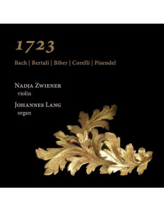 Nadja Zwiener, Johan - 1723: Bach, Bertali, Biber, Corelli and Pi - (CD)
