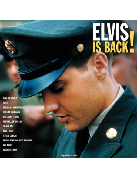 Presley Elvis - Elvis Is Back! (180 Gr. Vinyl Yellow)